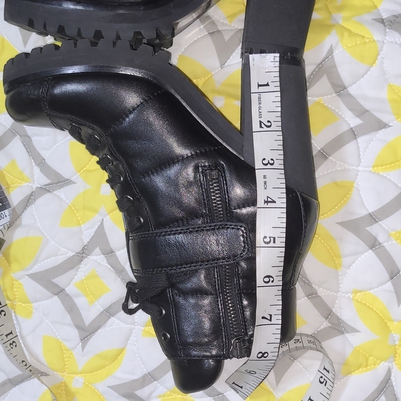 COPY - PRADA Lace Up Combat Ankle Boots Size 36 - Picture 7 of 11